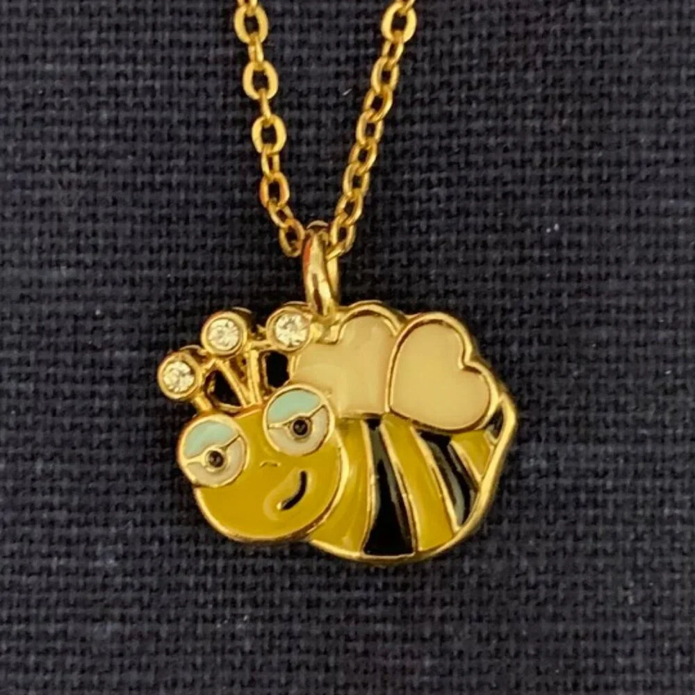 Bumble Bee Necklace
